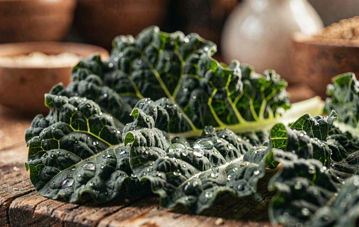 Textura de hojas verdes frescas