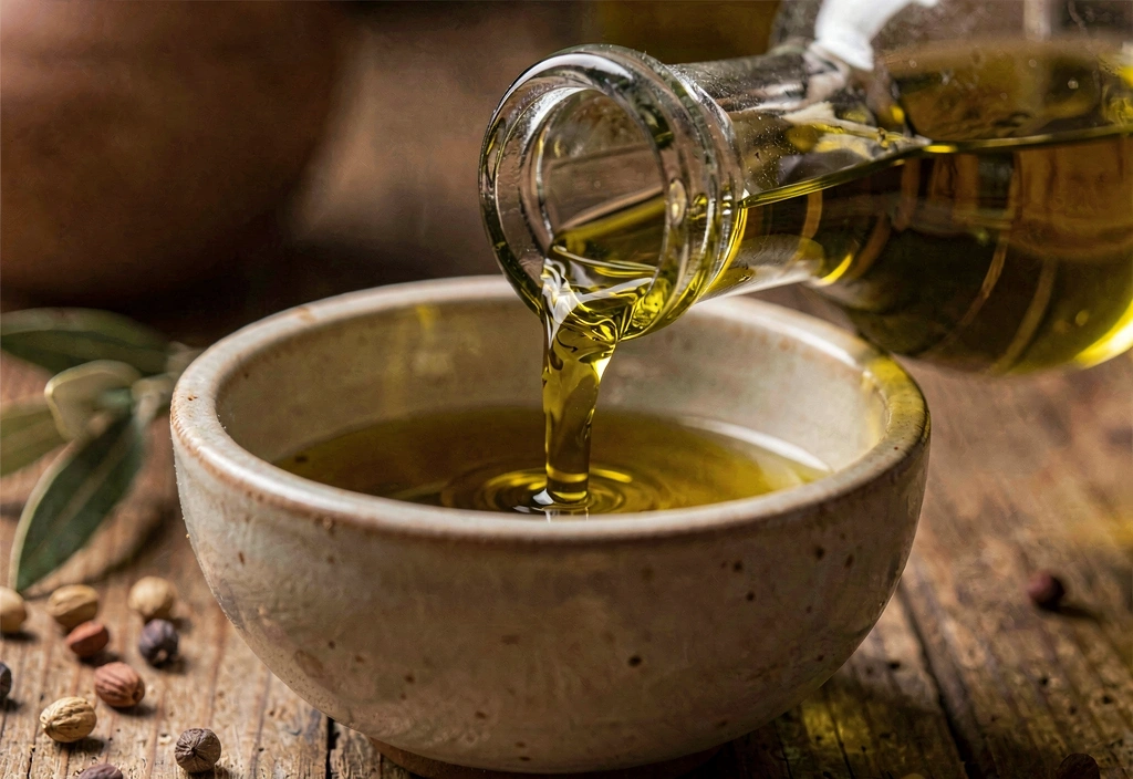 Textura de aceite de oliva premium