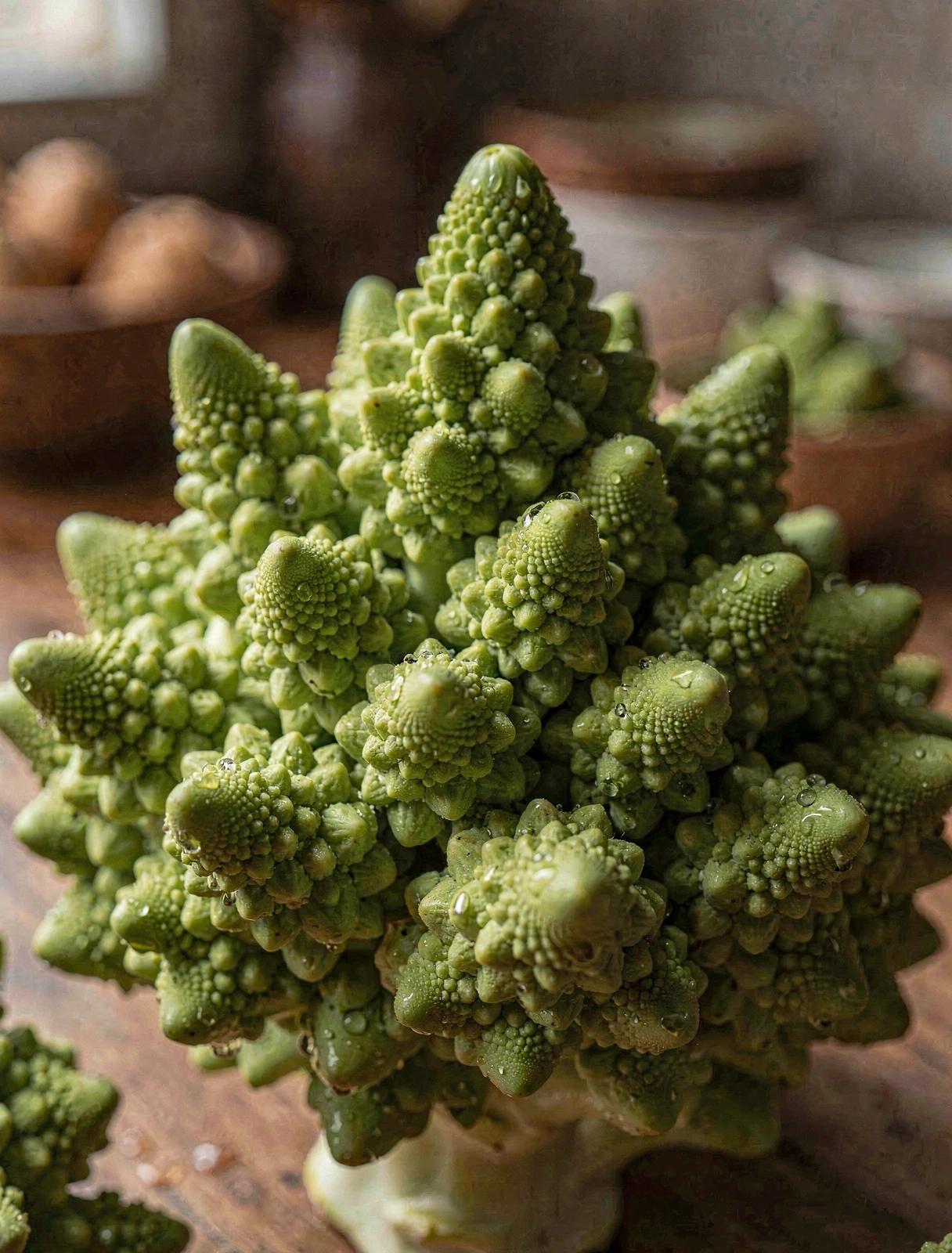 Textura de vegetales al natural